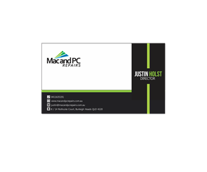 Karten-Design von mike edan für Mac and PC Repairs | Design: #5736629