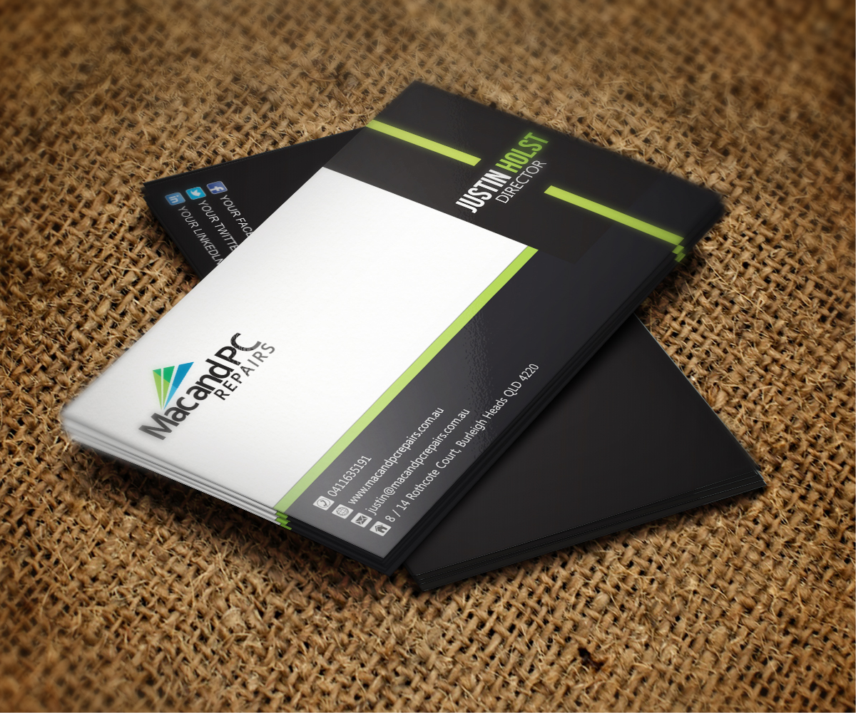 Design de Carte par mike edan pour Mac and PC Repairs | Design #5736653