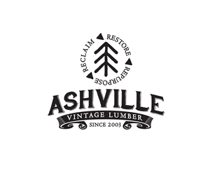 Logo-Design von Buck Tornado für Ashville Vintage Lumber, LLC | Design: #5665110