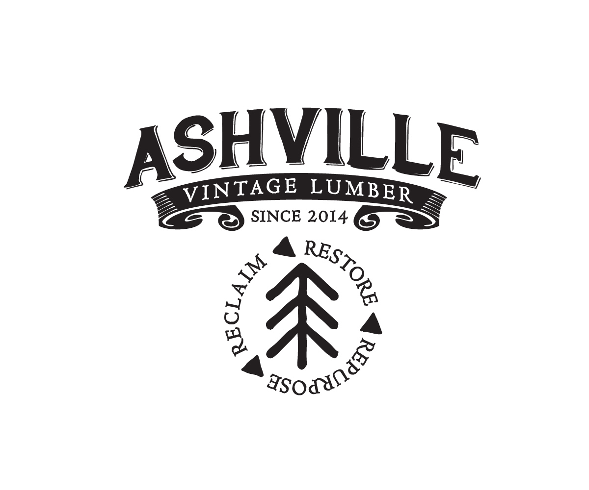 Diseño de Logo por Buck Tornado para Ashville Vintage Lumber, LLC | Diseño #5673466
