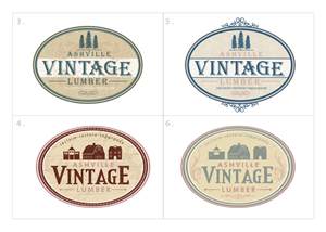 Diseño de Logo por Logicspider para Ashville Vintage Lumber, LLC | Diseño #5668582