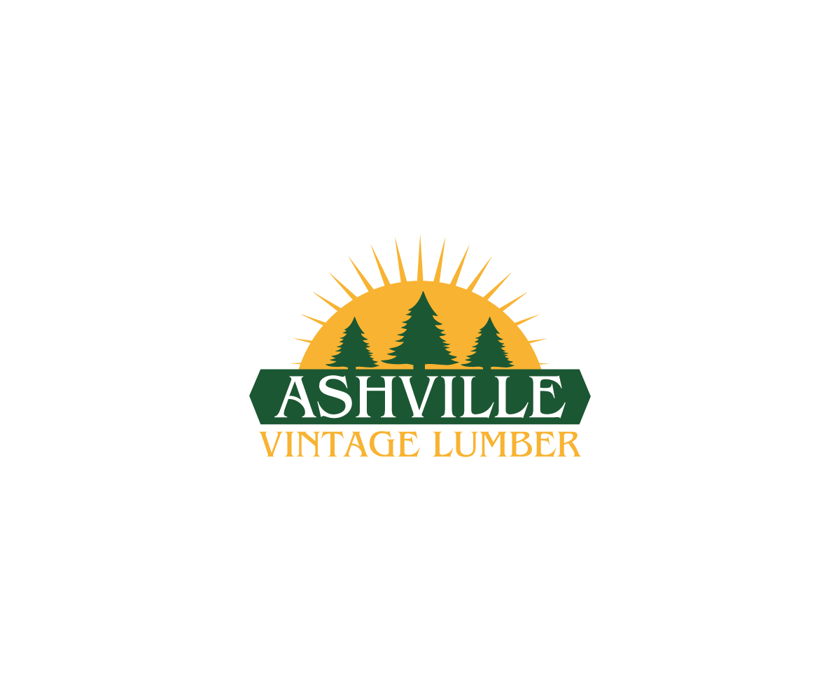 Logo-Design von Crest Logo Designs für Ashville Vintage Lumber, LLC | Design #5665088