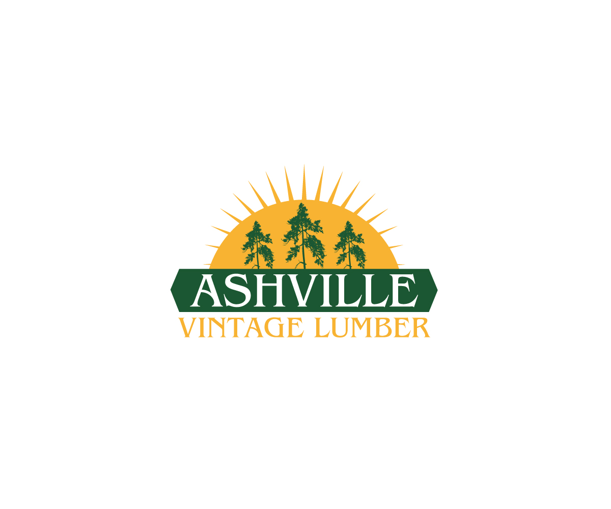 Diseño de Logo por Crest Logo Designs para Ashville Vintage Lumber, LLC | Diseño #5665091