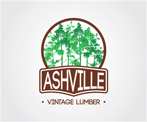Diseño de Logo por Crest Logo Designs para Ashville Vintage Lumber, LLC | Diseño: #5667436