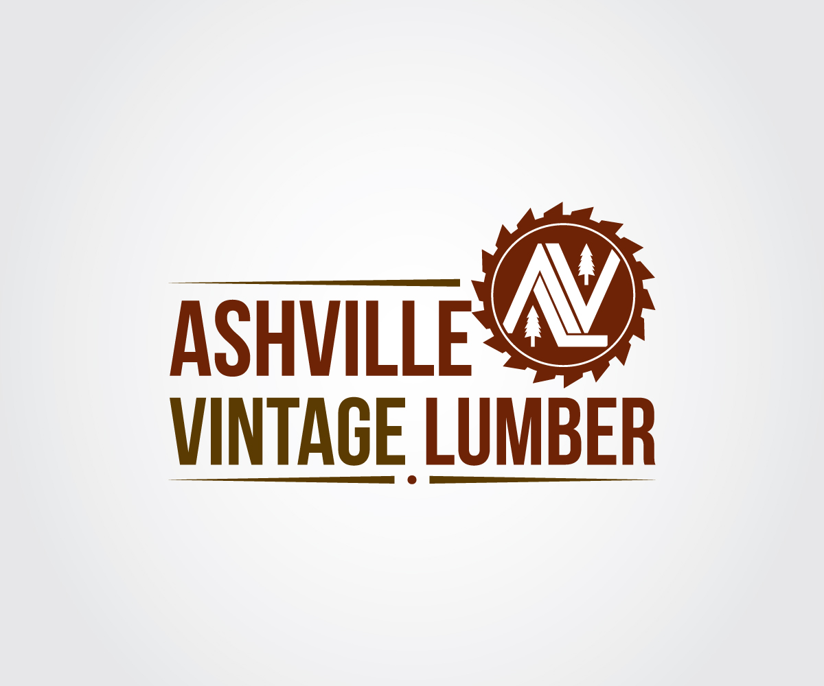 Diseño de Logo por Crest Logo Designs para Ashville Vintage Lumber, LLC | Diseño #5667441