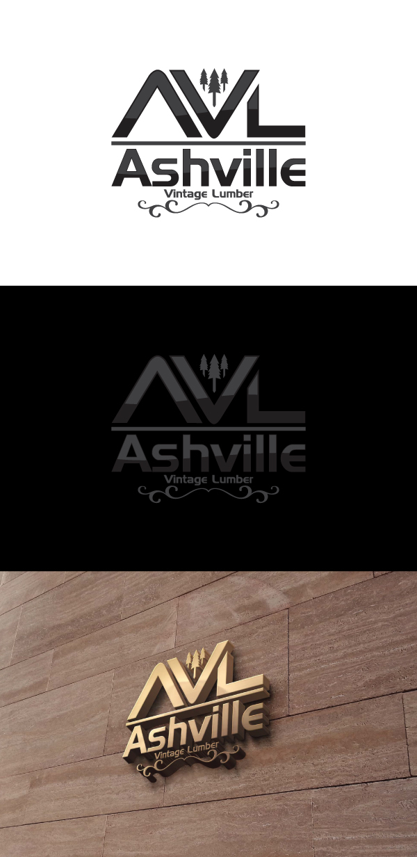 Design de Logo par Crest Logo Designs pour Ashville Vintage Lumber, LLC | Design #5675456