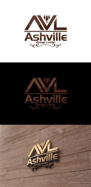 Diseño de Logo por Crest Logo Designs para Ashville Vintage Lumber, LLC | Diseño: #5675457