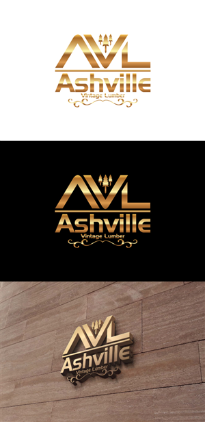 Logo-Design von Crest Logo Designs für Ashville Vintage Lumber, LLC | Design: #5675460