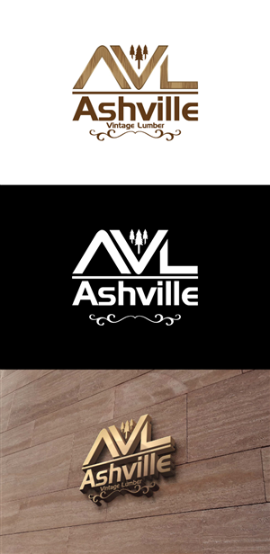Diseño de Logo por Crest Logo Designs para Ashville Vintage Lumber, LLC | Diseño: #5675463