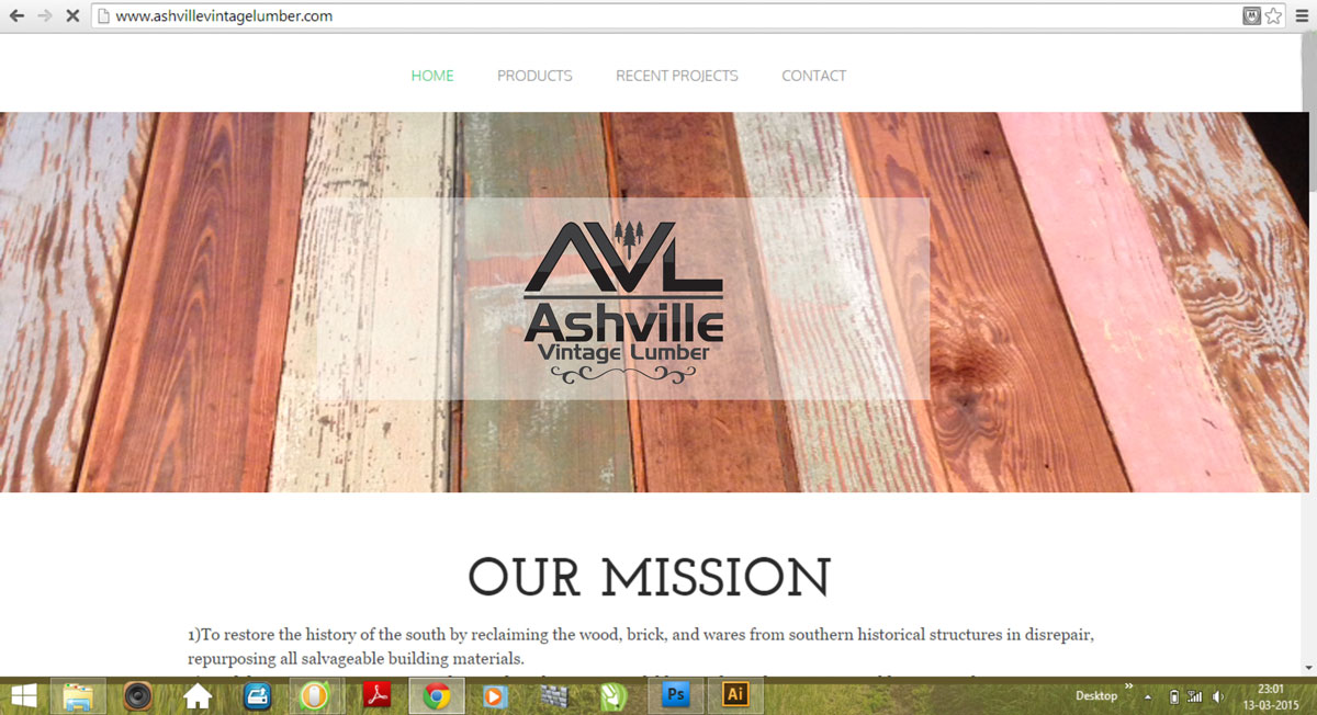 Design de Logo par Crest Logo Designs pour Ashville Vintage Lumber, LLC | Design #5680868