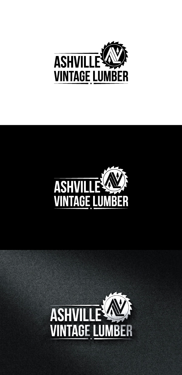 Diseño de Logo por Crest Logo Designs para Ashville Vintage Lumber, LLC | Diseño #5681328