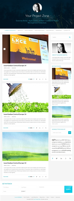 Wordpress Design by Creative Usha