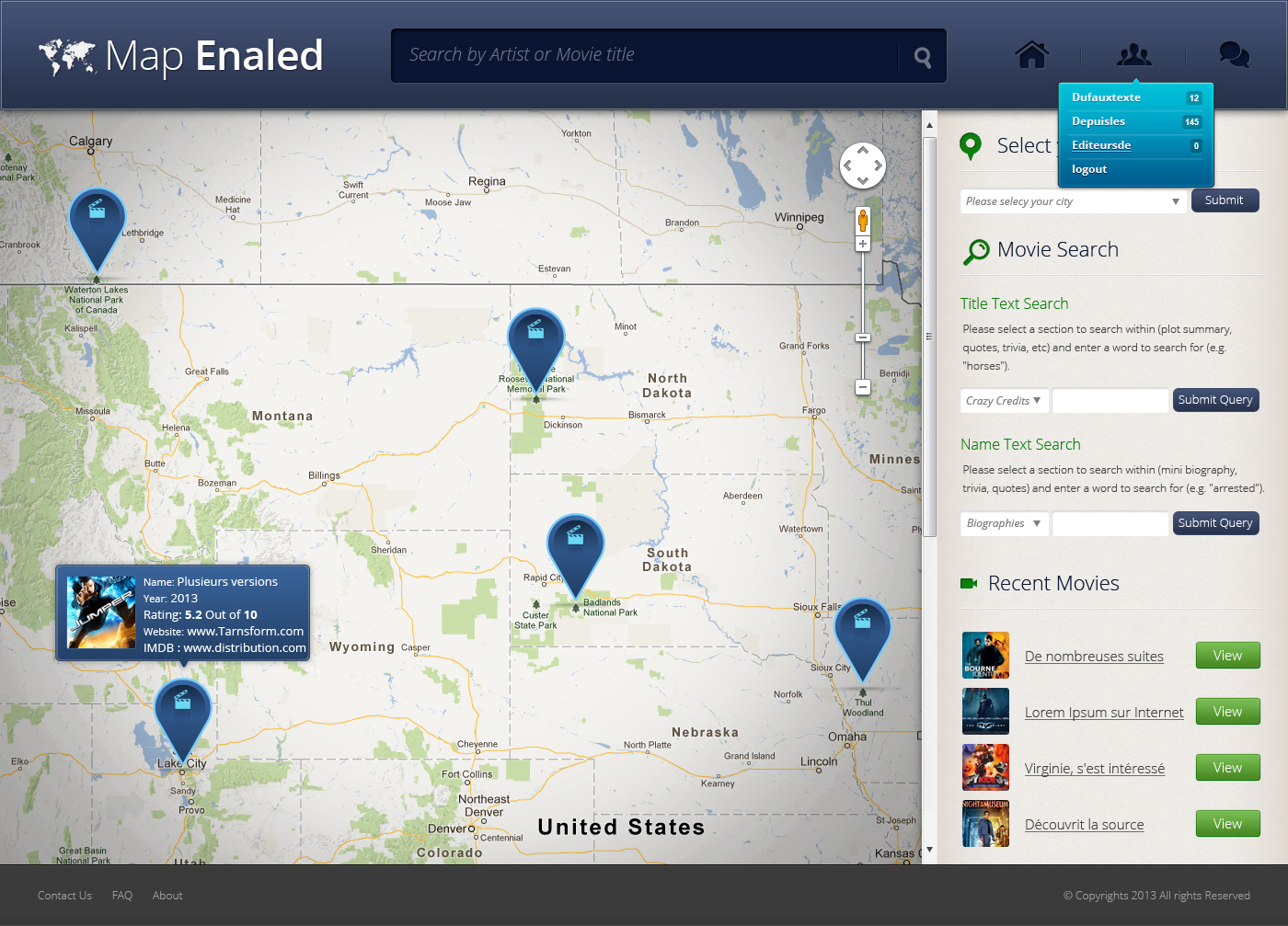 Web-Design von OM für dieses Projekt | Design #1613670