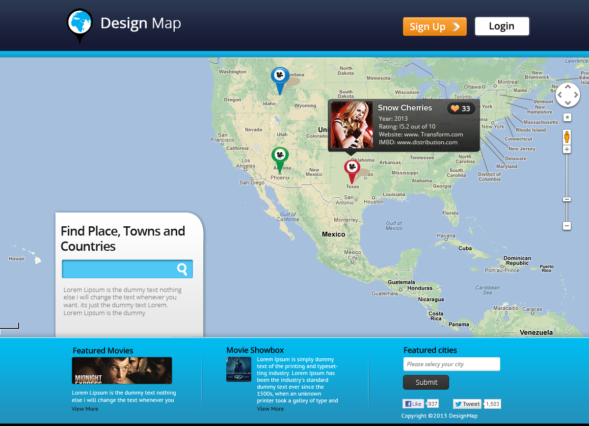 Diseño Web por OM para este proyecto | Diseño #1625473