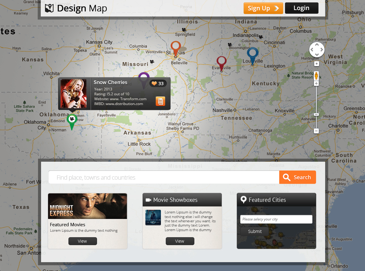 Diseño Web por OM para este proyecto | Diseño #1625474