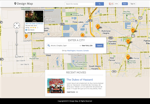 Design for Map Enabled Page | Web-Design von OM