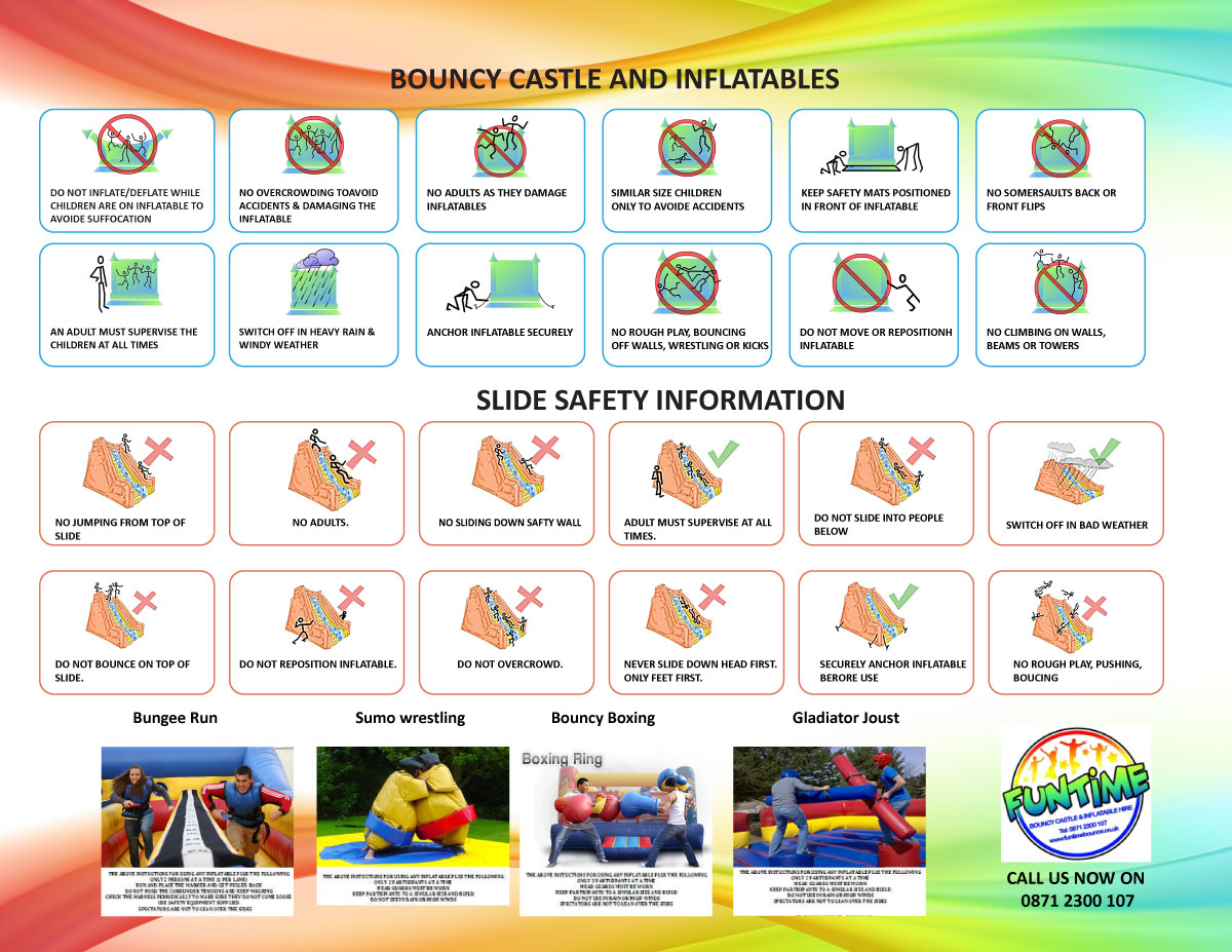 Poster Design by zahidryk for Funtime Inflatables Limited | Design #5691101