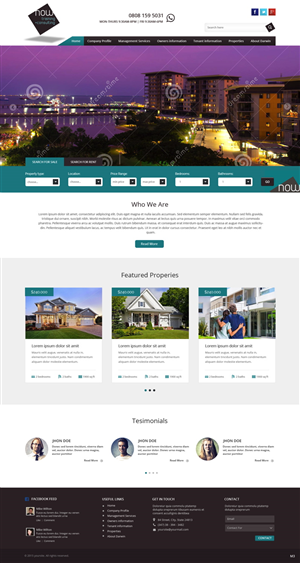 Web Design by pb for this project | Design: #5721299