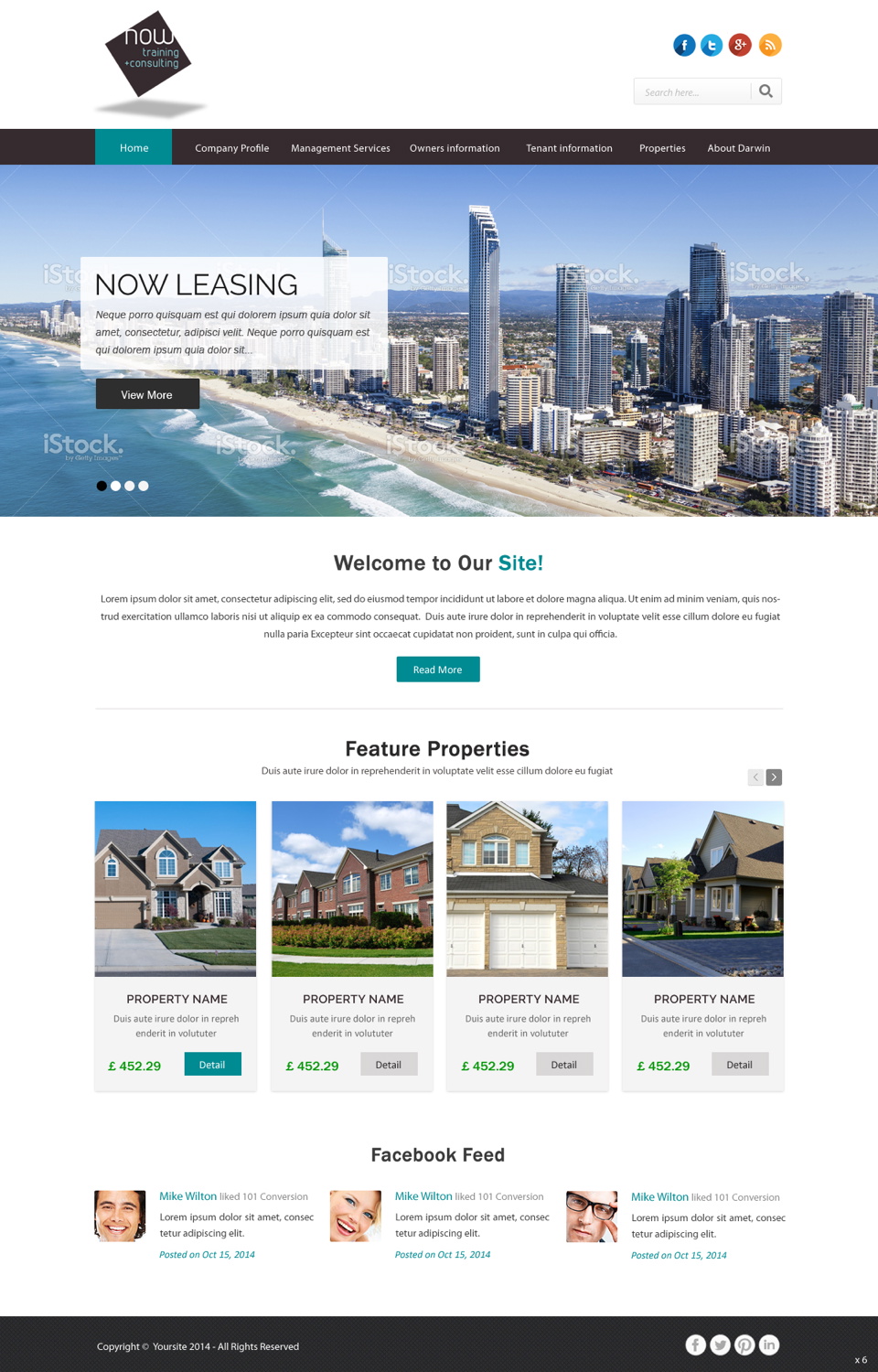 Web Design by pb for this project | Design #5721306