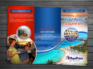 Diseño de Flyer por debdesign para NAPA PRINCE HOTEL APARTMENTS | Diseño: #5663187