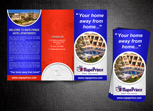 Flyer Design by ESolz Technologies for NAPA PRINCE HOTEL APARTMENTS | Design #5663238