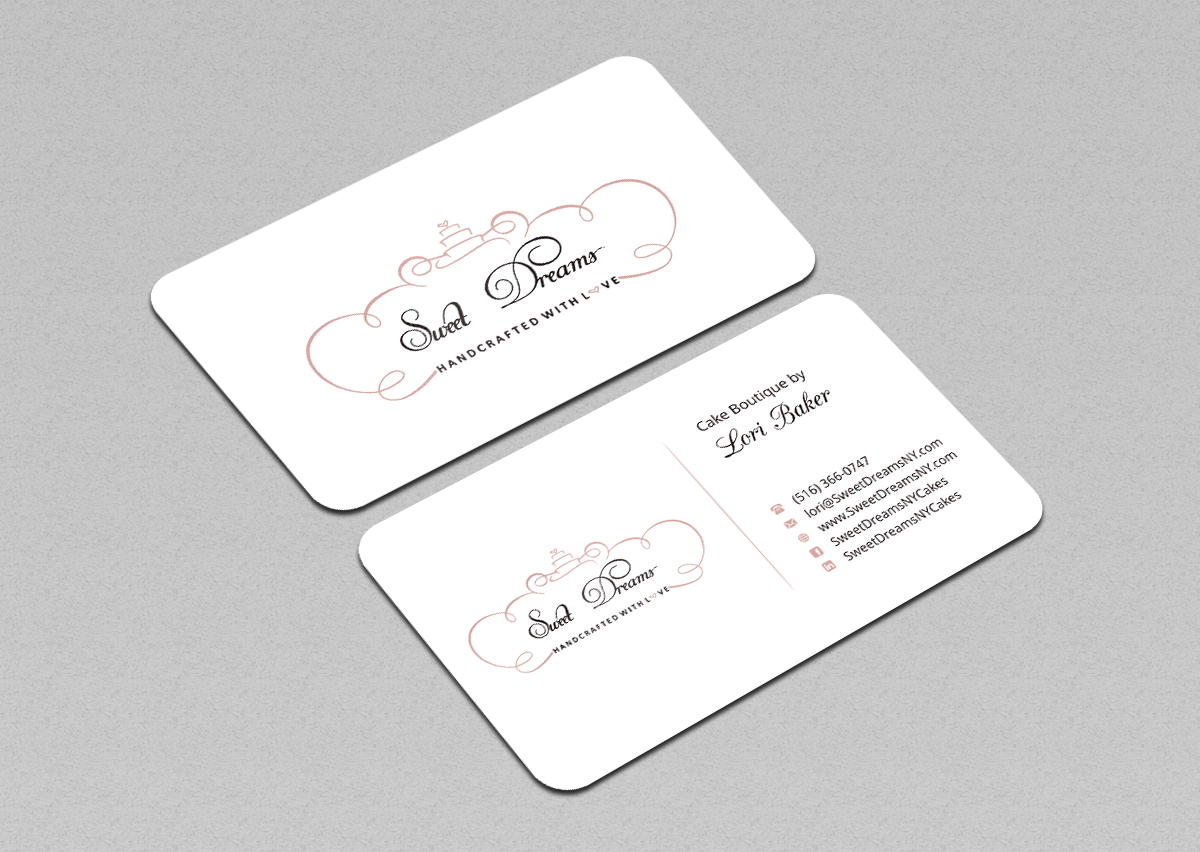 Business Card Design by INDIAN_Ashok for Sweet Dreams NY | Design #5656975