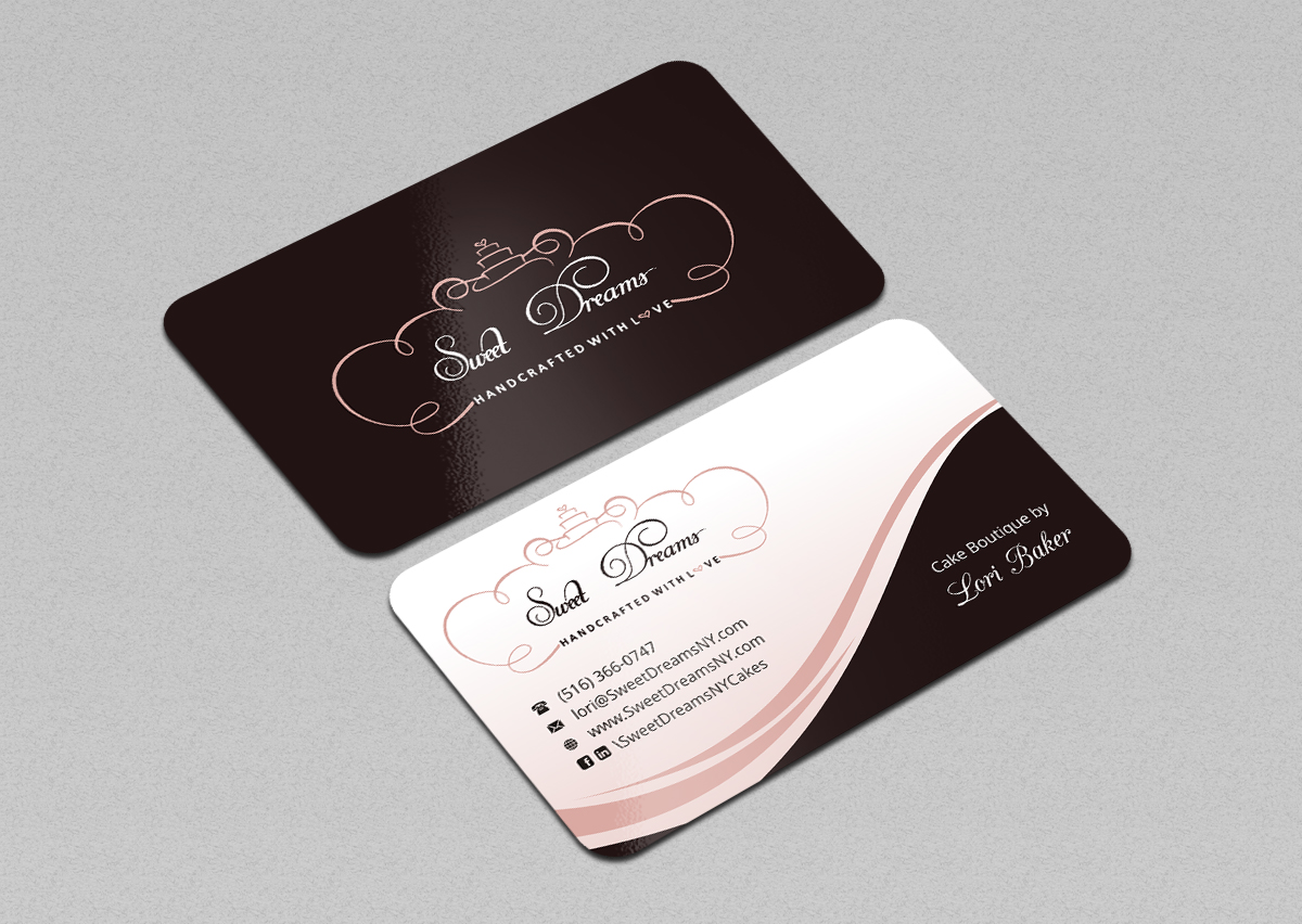 Business Card Design by INDIAN_Ashok for Sweet Dreams NY | Design #5656977