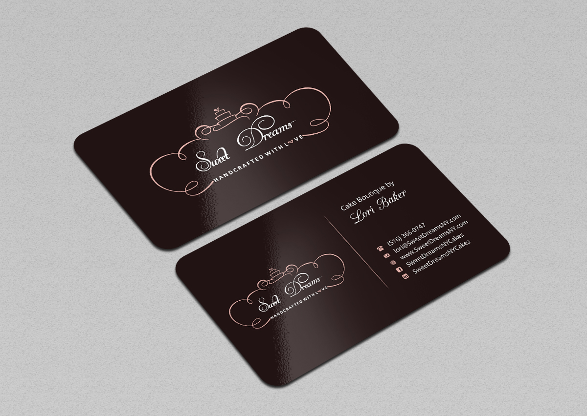 Business Card Design by INDIAN_Ashok for Sweet Dreams NY | Design #5656981