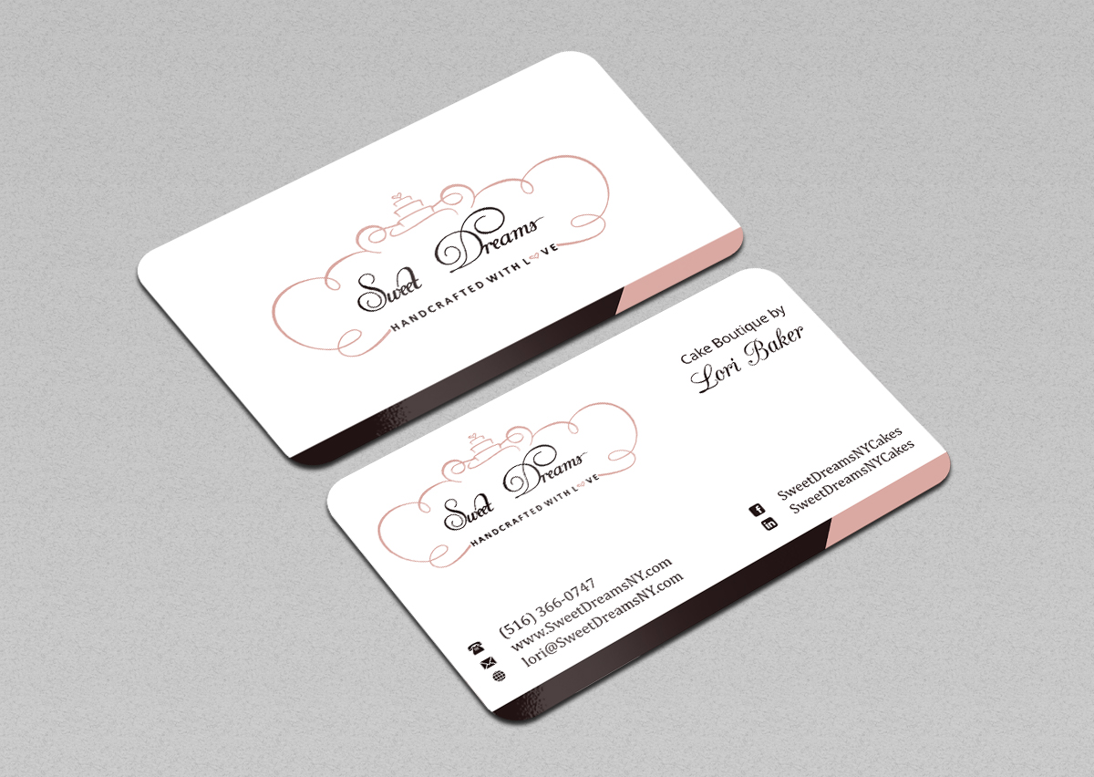 Business Card Design by INDIAN_Ashok for Sweet Dreams NY | Design #5657005