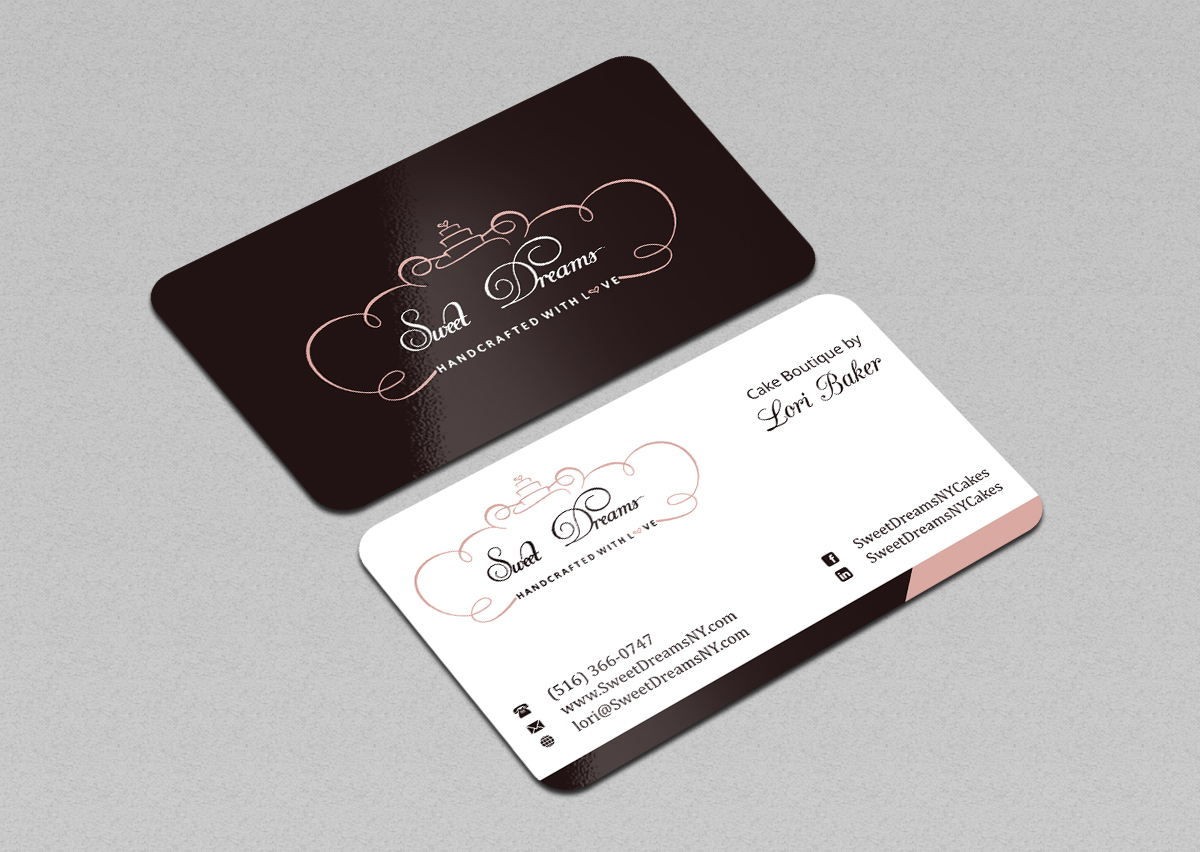 Business Card Design by INDIAN_Ashok for Sweet Dreams NY | Design #5657009
