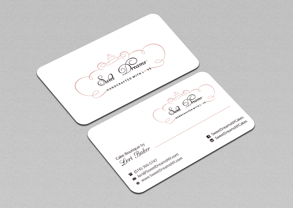 Business Card Design by INDIAN_Ashok for Sweet Dreams NY | Design #5657019