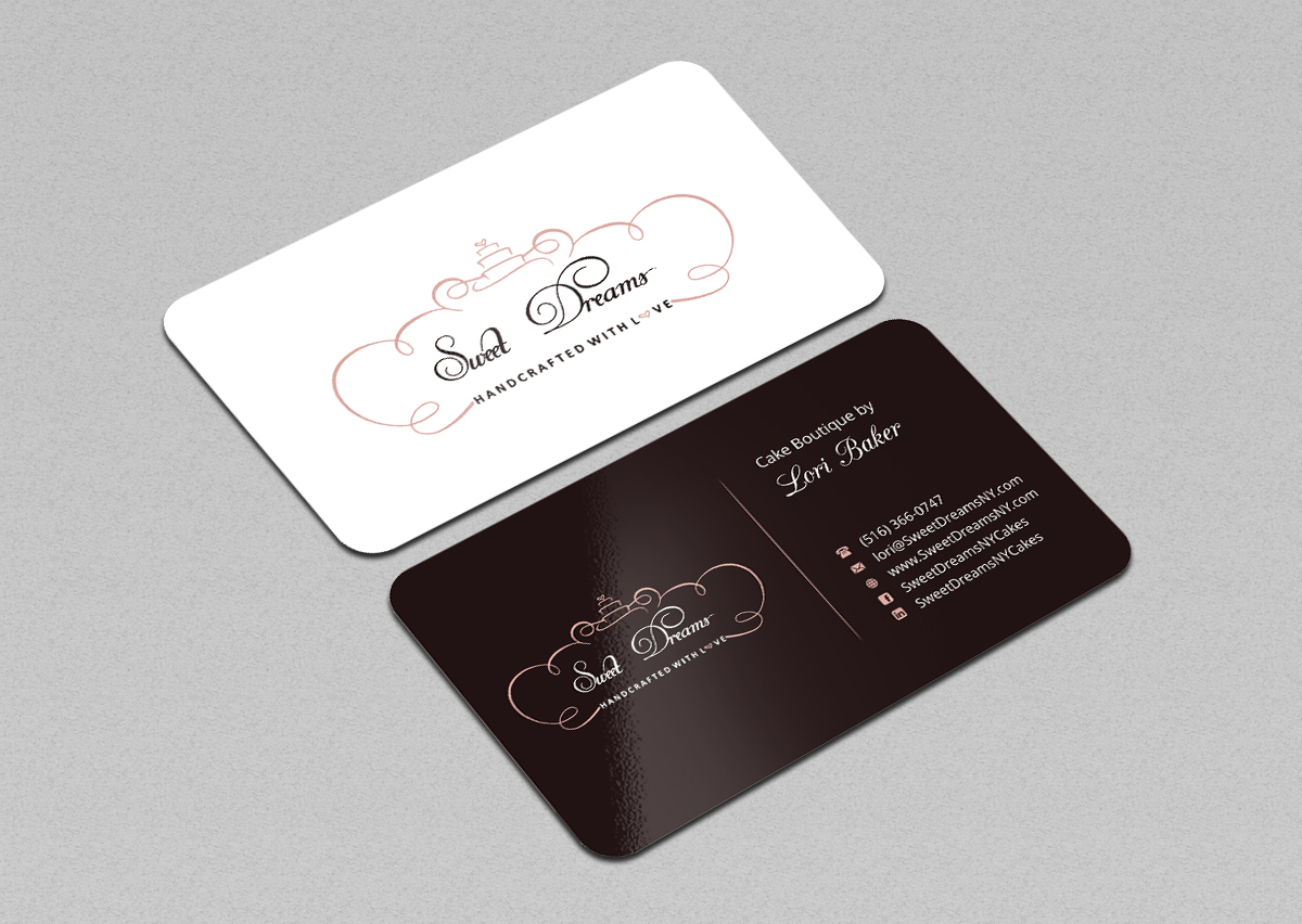 Business Card Design by INDIAN_Ashok for Sweet Dreams NY | Design #5657020