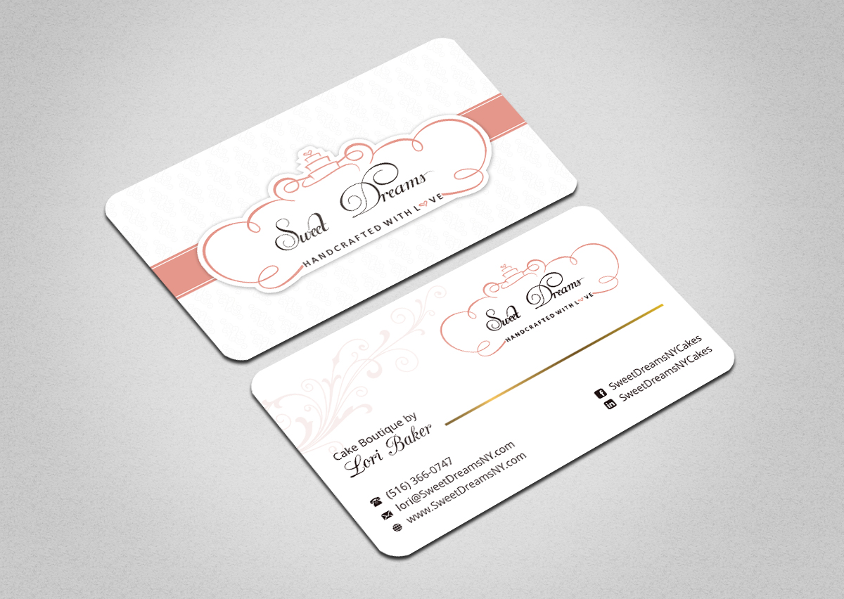 Visitenkarten-Design von INDIAN_Ashok für Sweet Dreams NY | Design #5677900