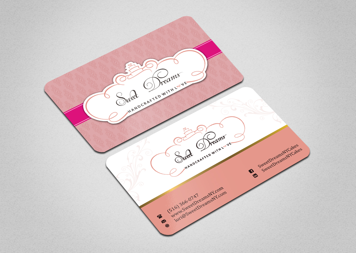 Business Card Design by INDIAN_Ashok for Sweet Dreams NY | Design #5677905