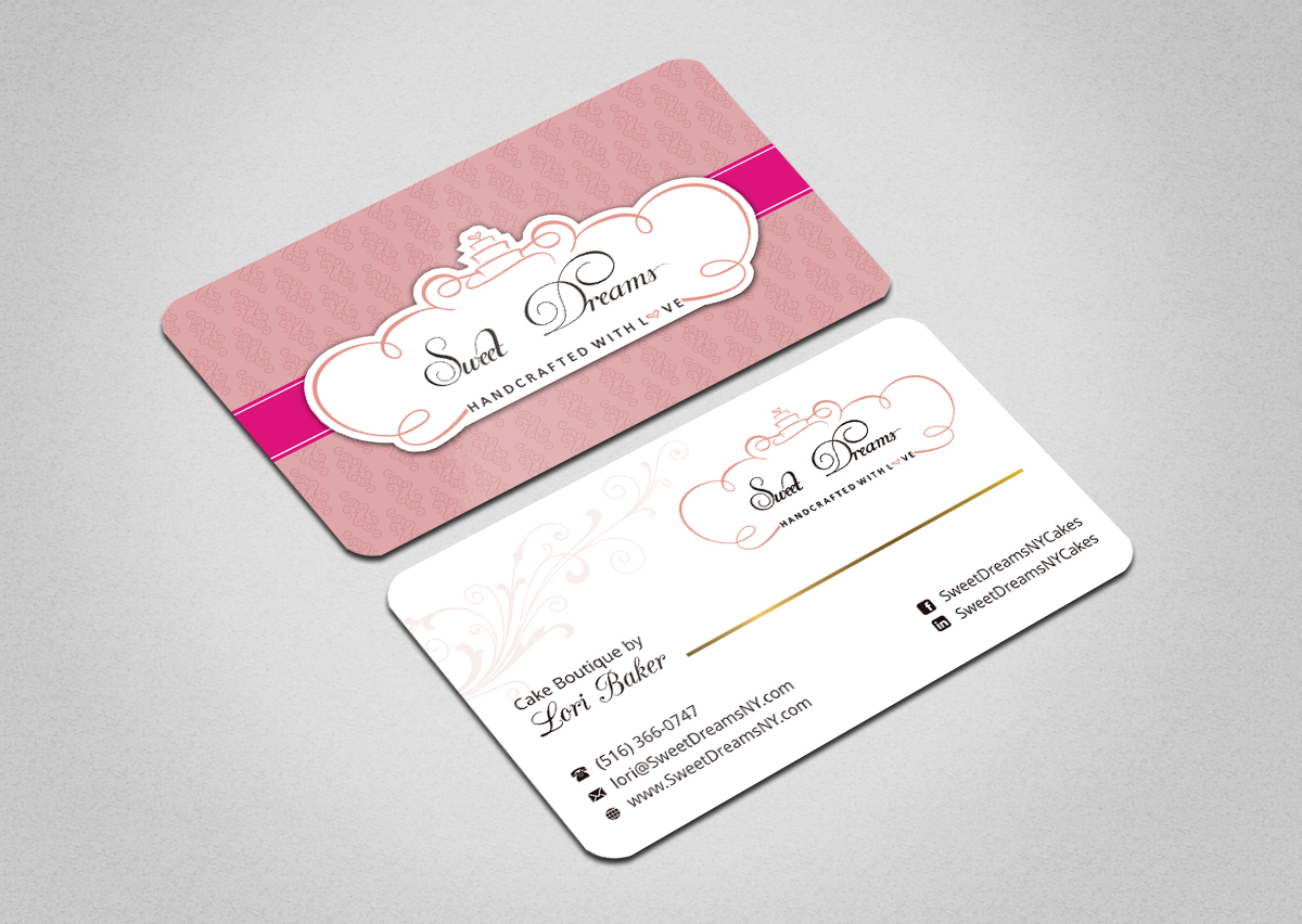 Business Card Design by INDIAN_Ashok for Sweet Dreams NY | Design #5677909