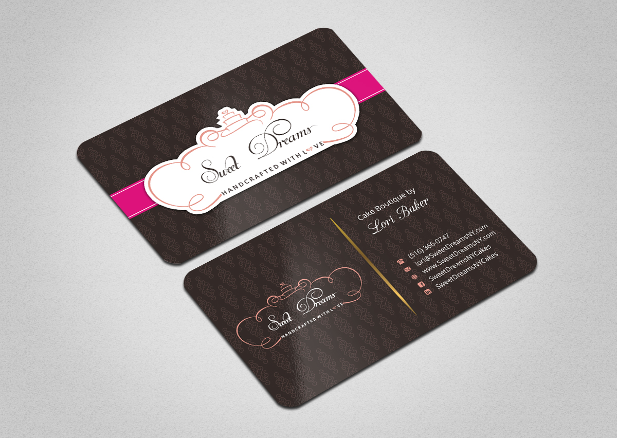 Visitenkarten-Design von INDIAN_Ashok für Sweet Dreams NY | Design #5677936