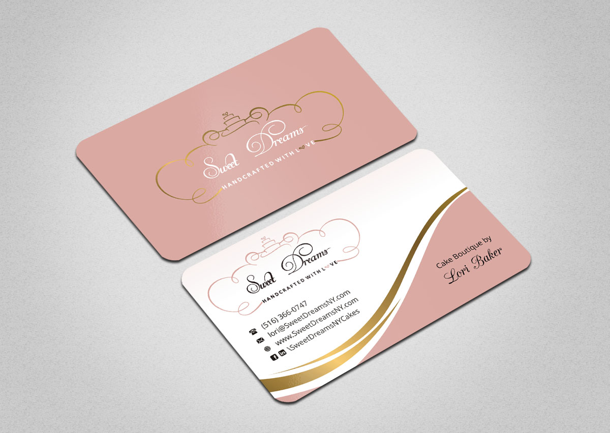 Business Card Design by INDIAN_Ashok for Sweet Dreams NY | Design #5695339