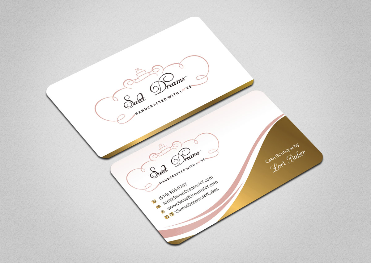 Business Card Design by INDIAN_Ashok for Sweet Dreams NY | Design #5695340