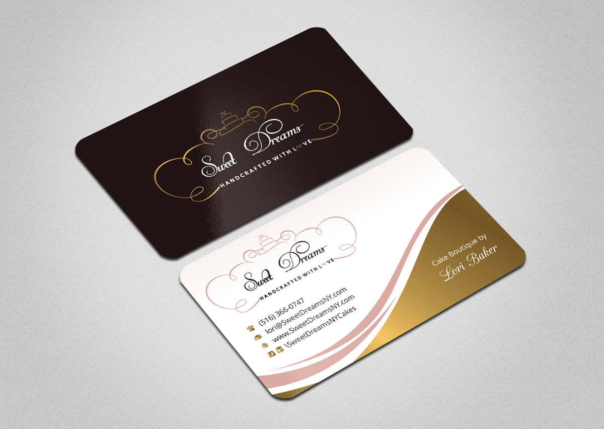 Business Card Design by INDIAN_Ashok for Sweet Dreams NY | Design #5695345