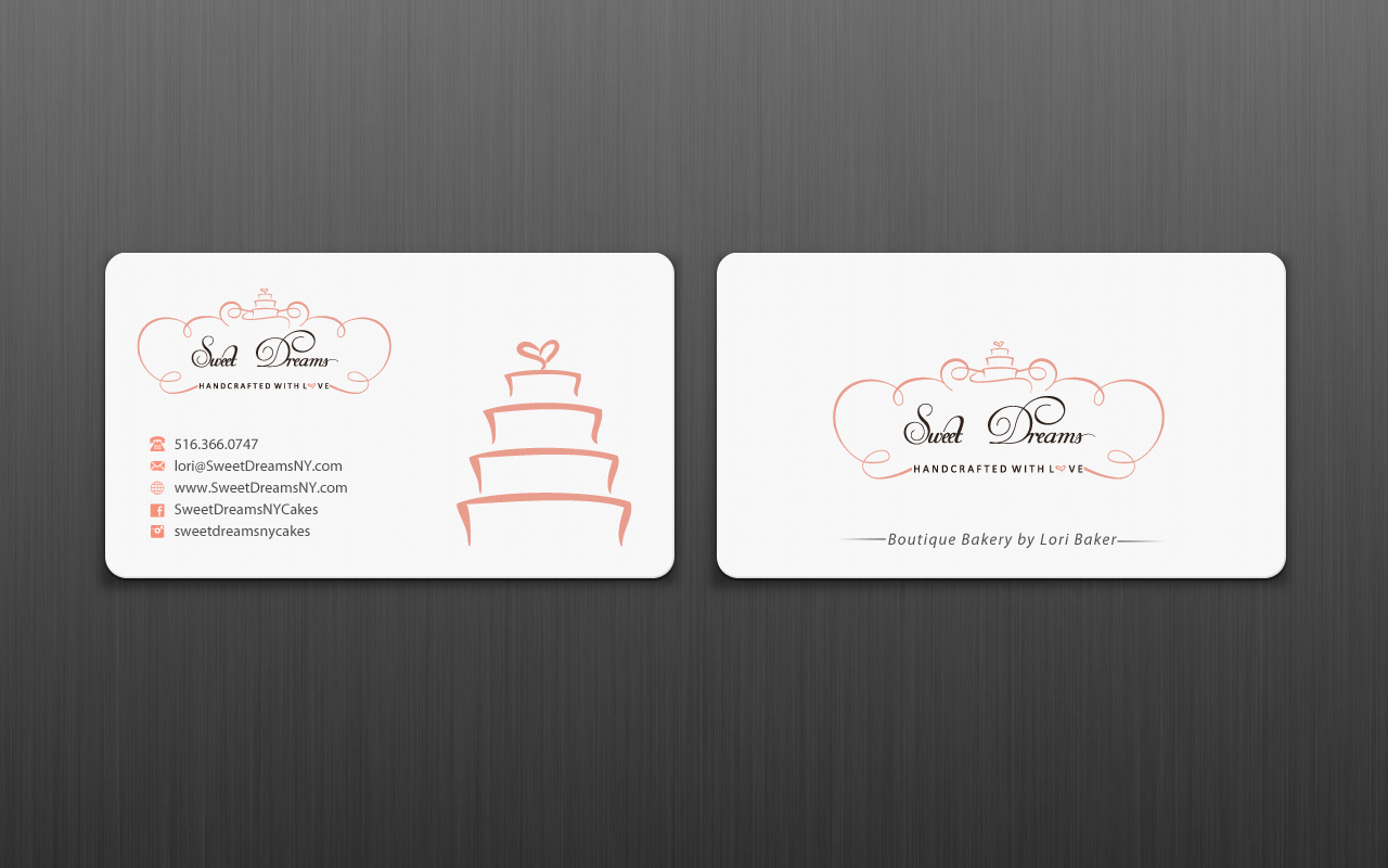 Business Card Design by pixelfountain for Sweet Dreams NY | Design: #5845565