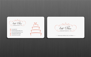  Help our Cake Boutique find our winning design! We're looking for a business card....