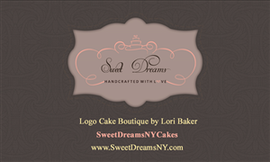 Design de Carte de Visite par Selda pour Sweet Dreams NY | Design : #5678270