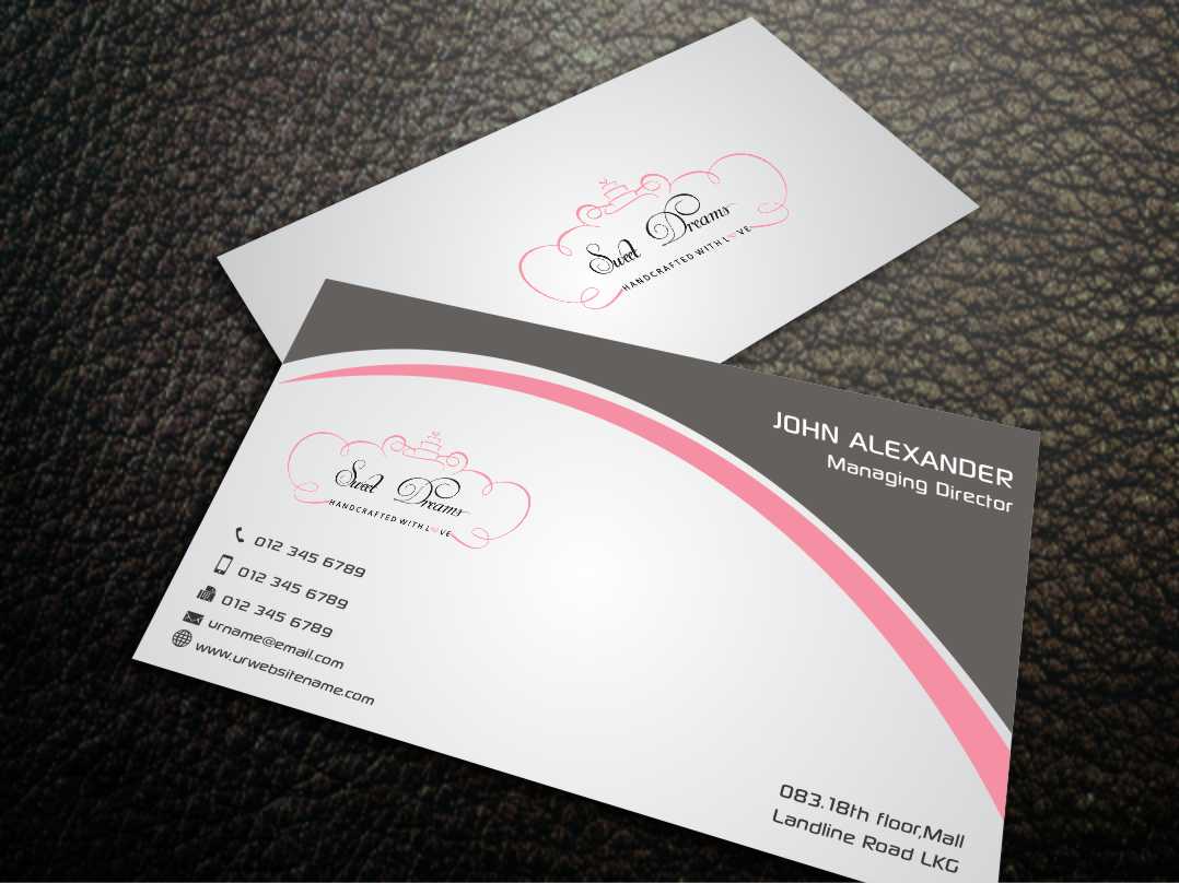 Visitenkarten-Design von szabist für Sweet Dreams NY | Design #5684416