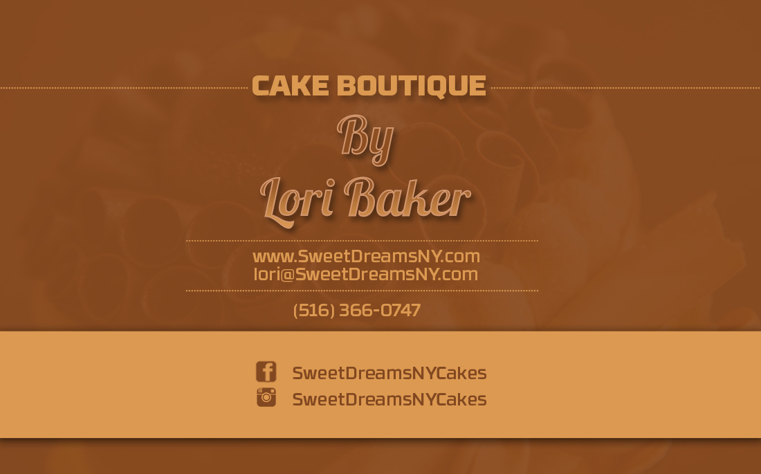 Business Card Design by T4design1 for Sweet Dreams NY | Design #5658398