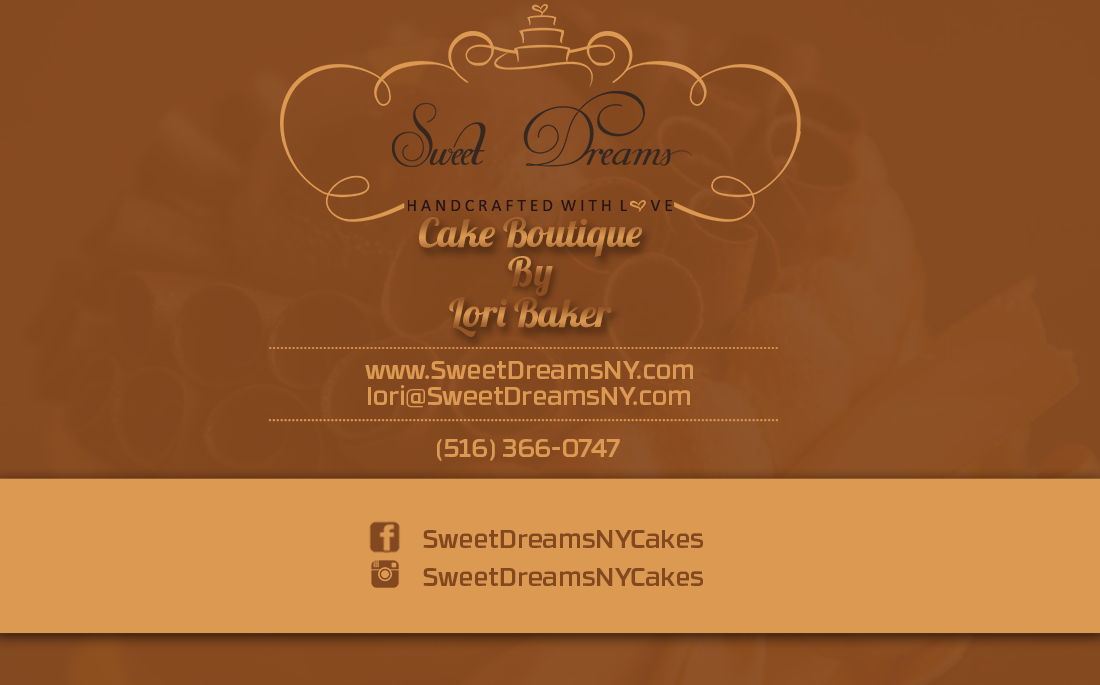 Business Card Design by T4design1 for Sweet Dreams NY | Design #5659317