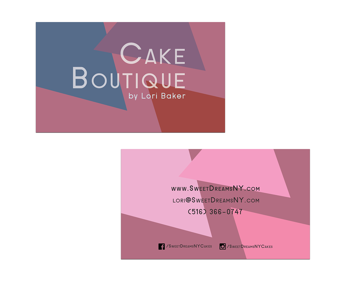 Visitenkarten-Design von Roku Design für Sweet Dreams NY | Design #5656718