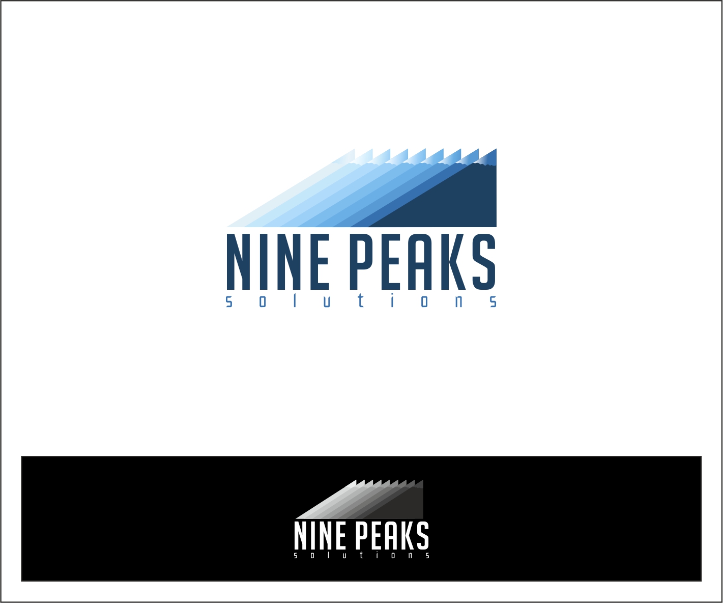 Logo Design by Brenda13 for Nine Peaks Solutions LLC | Design #5658033
