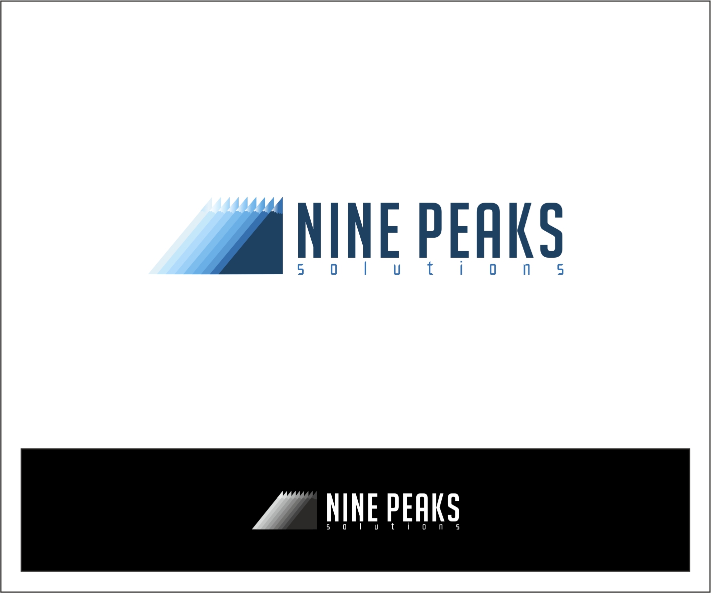 Logo Design by Brenda13 for Nine Peaks Solutions LLC | Design #5681448