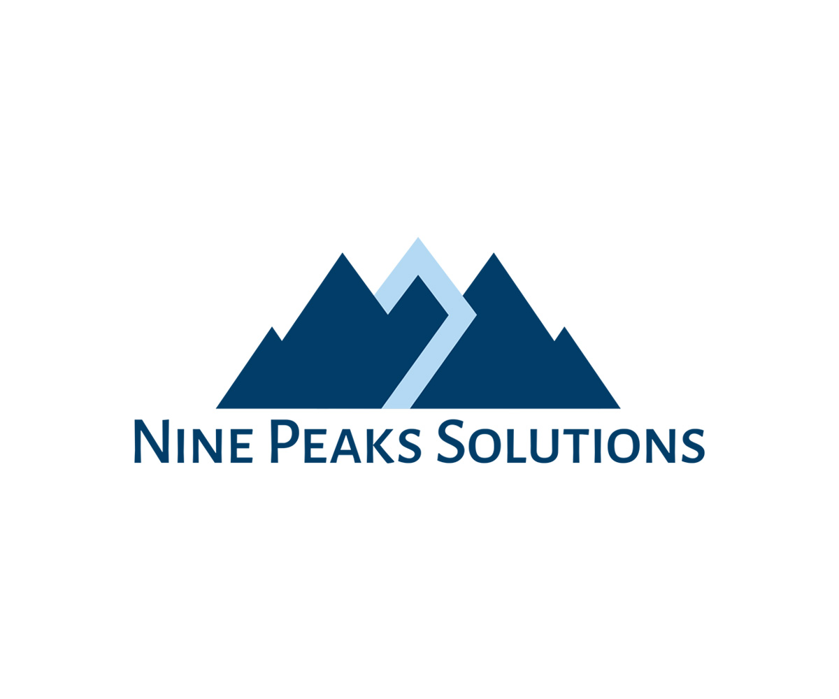 Logo Design by Agnes Bekes for Nine Peaks Solutions LLC | Design #5674872