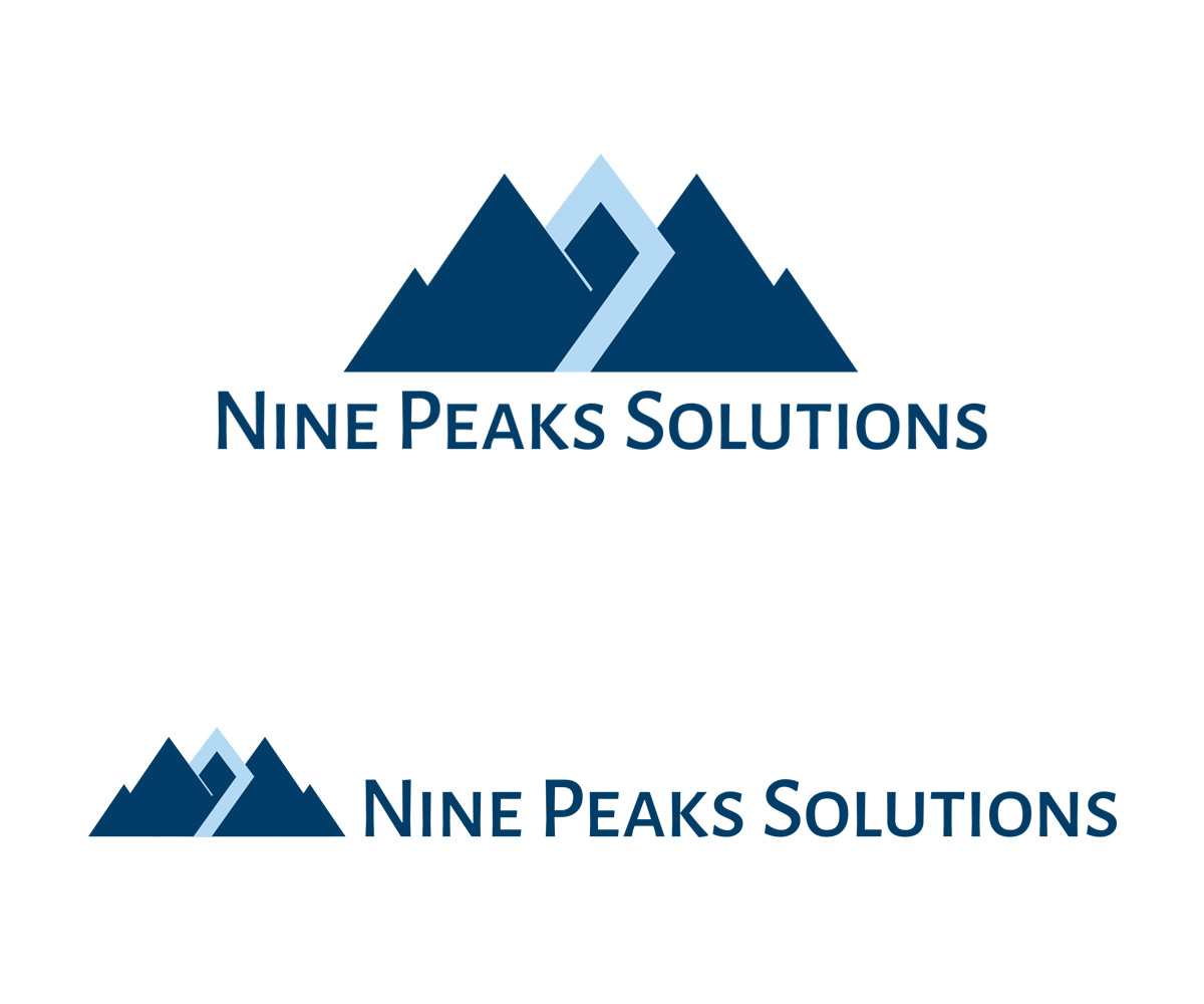 Logo Design by Agnes Bekes for Nine Peaks Solutions LLC | Design #5682023
